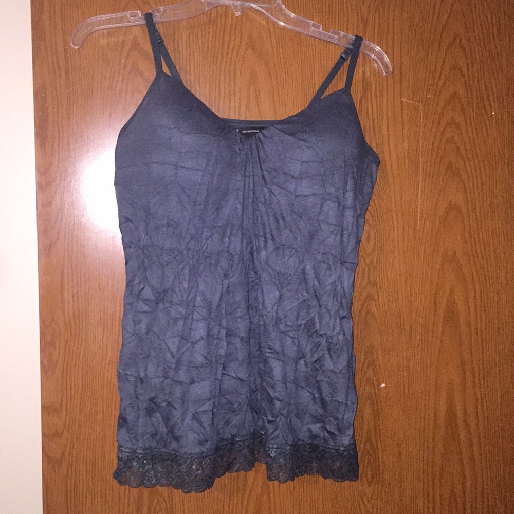 New Directions tank with built in underwire bra